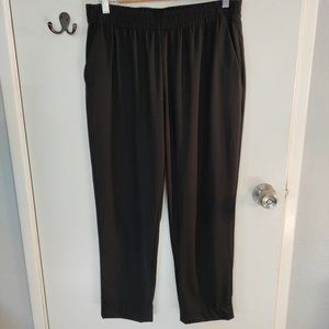 Everlane black wool pull on pants